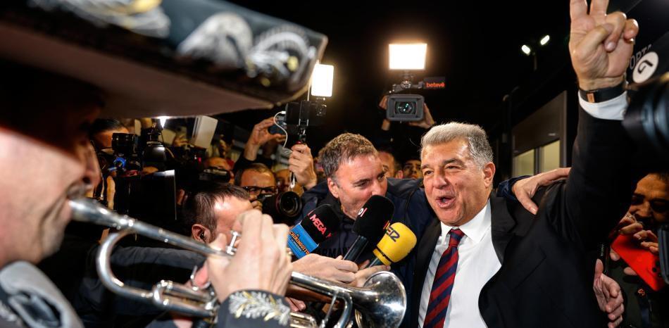 开奖号码-拉波尔塔：这届任期我将打造一支顶级球队，继续壮大巴萨阵容